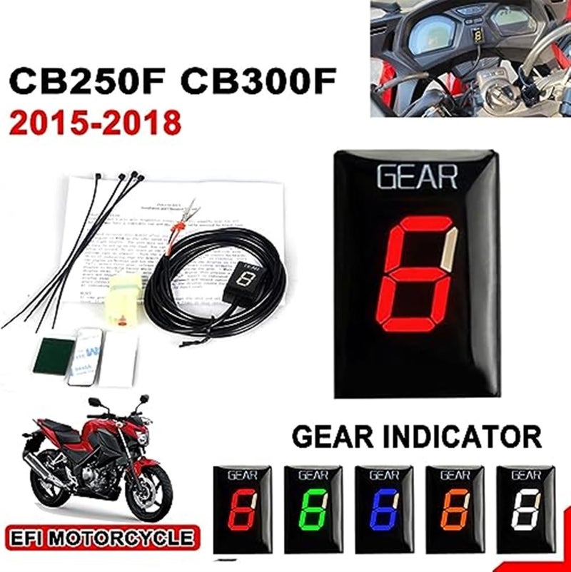 Vuzmode 1-6 LIGHT Gear Indicator for Motorcycles - Image 5