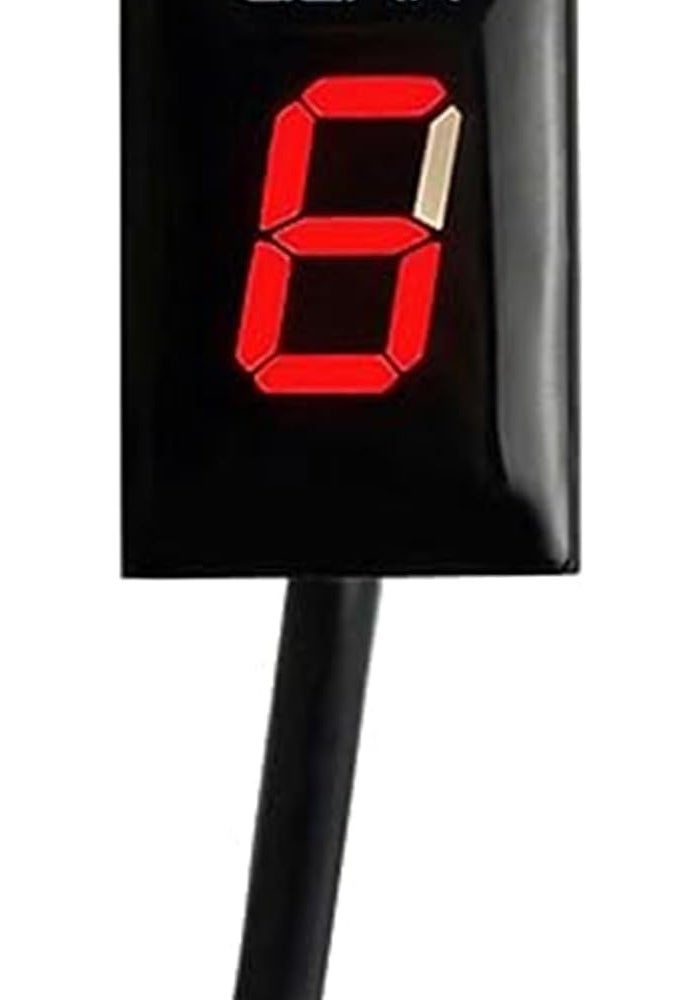 Vuzmode 1-6 LIGHT Gear Indicator for Motorcycles - Image 1