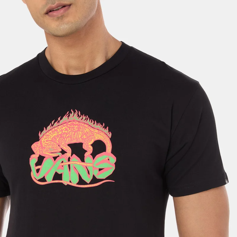 VANS Black Men's Fiery Friend T-Shirt for Men | Best Price UAE