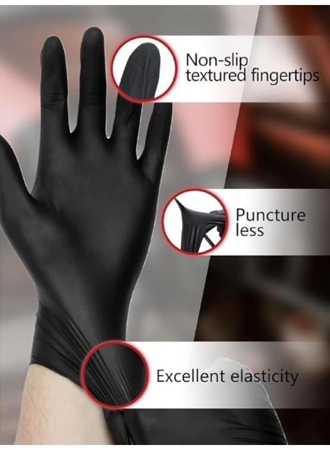 Disposable Multi-Use Protective Gloves Powder Free Comfortable Fit 100 Pack for Kitchen Cleaning Salon Medical Food Service and Daily Household Use - Image 2