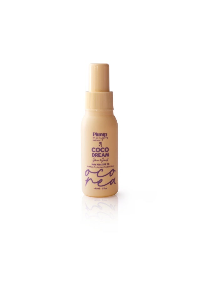 Plume Me Up Coco Dream Shine 'n Shield Hair Mist SPF 30