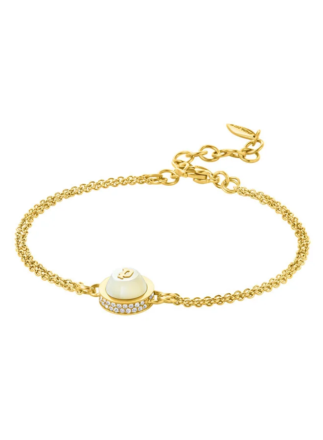 POLICE Beaming Bracelet for Women Gold Plating with Mother of PearlPEJLB0001510