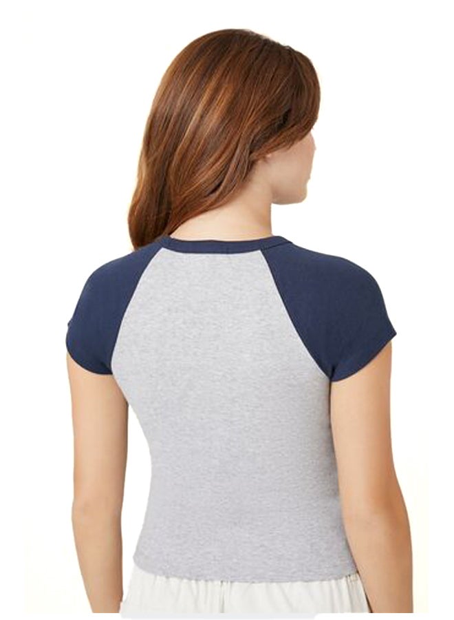 FOREVER 21 Redwood Graphic Raglan Tee - Image 3