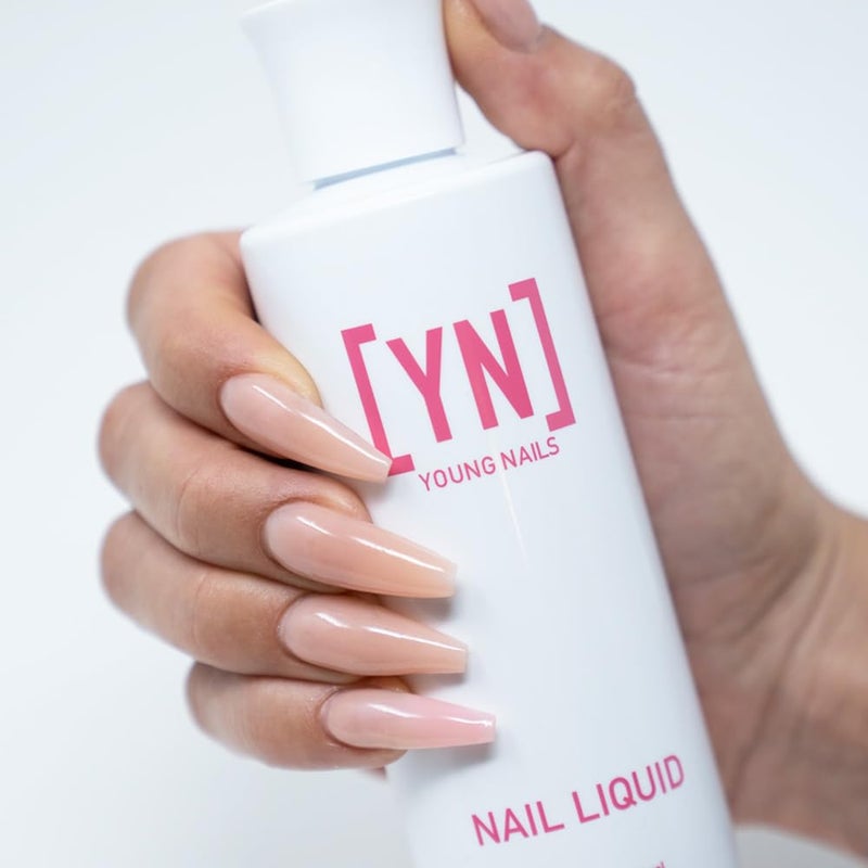 Young Nails Liquid Nail Monomer for Acrylic Nail Powder - Professional Liquid Monomer, Acrylic Nails At Home, Low Odor, MMA Free, Non-Yellowing, 6 oz - Image 3
