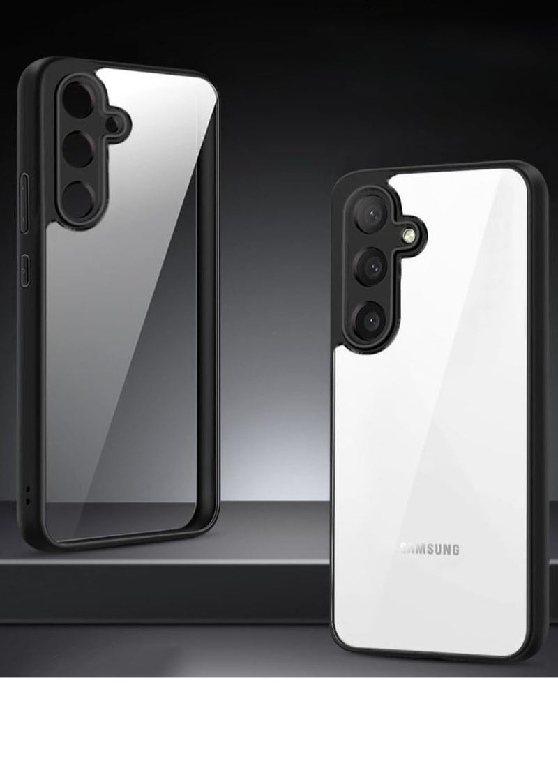 Bumper Protective Case for Samsung Galaxy A34 5G Silicone TPU Bumper Ultra Durable Ultra-Safe Camera Optimum Solution Black