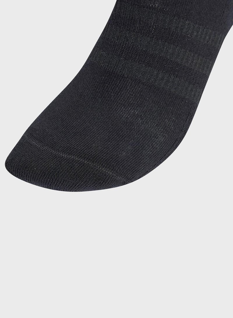 Adidas Cushioned Sportswear Ankle Socks 3 Pair Pack - Image 3