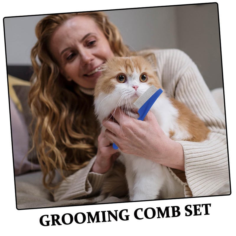 Professional Pet Grooming Comb Deshedding Brush For Dogs Cats - Image 4