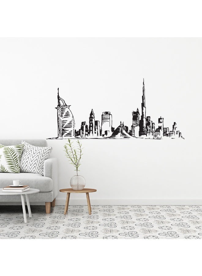 MAXPIX LLC - Dubai Skyline Wall Sticker, Wall Art Sticker for Office, Home, School - Image 4