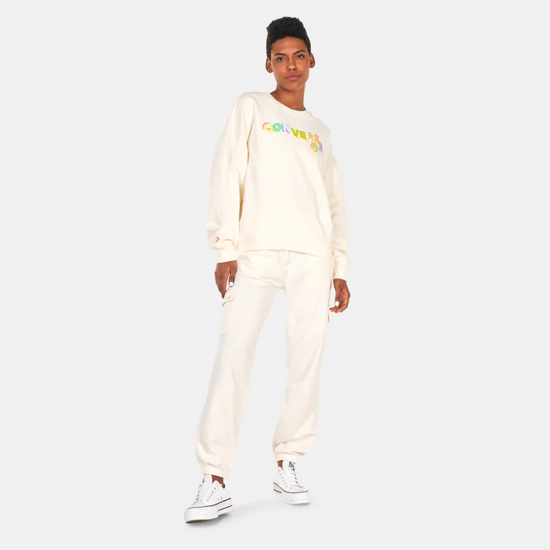 CONVERSE Women's Graphic Crew Sweatshirt