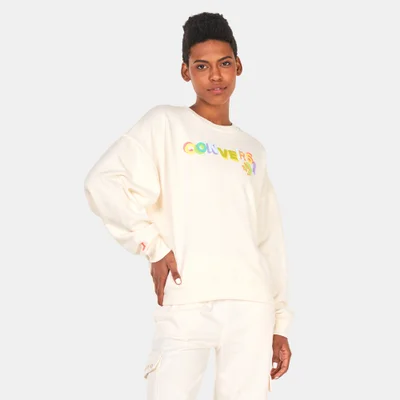 CONVERSE Women's Graphic Crew Sweatshirt