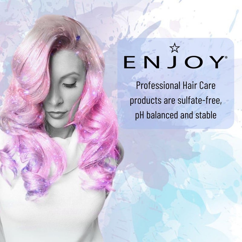 ENJOY Texture and Volume Spray for Curly Hair, Anti-Frizz Conditioning Hair Detangler - 3.4 Fl Oz. - Image 2
