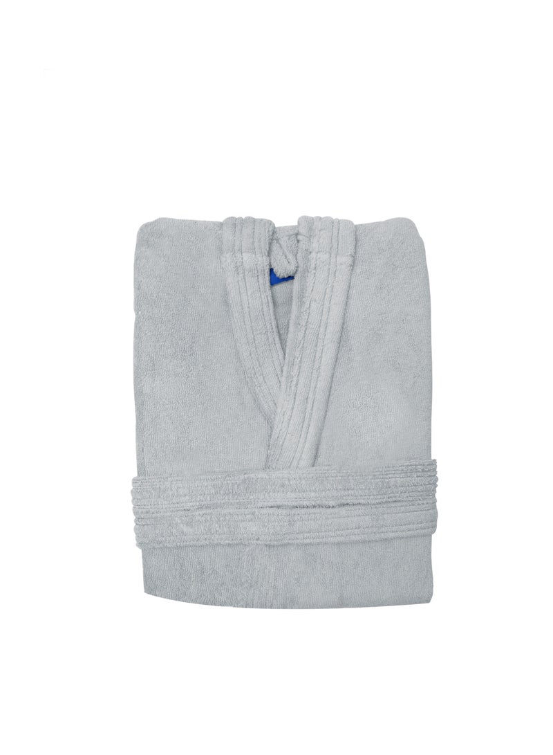 Banotex Egyptian Cotton Bath Robe with Bow, Slipper And Waist Belt  - Image 3