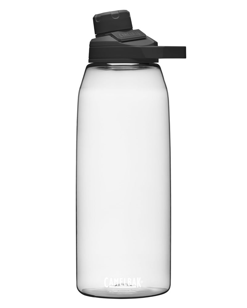 CamelBak Chute Mag BPA Free Water Bottle with Tritan Renew - Magnetic Cap Stows While Drinking  50oz  Clear - Image 1