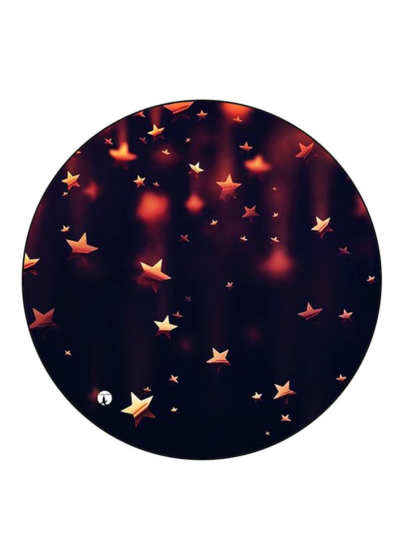 RKN Stars Printed Mouse Pad  Multicolour