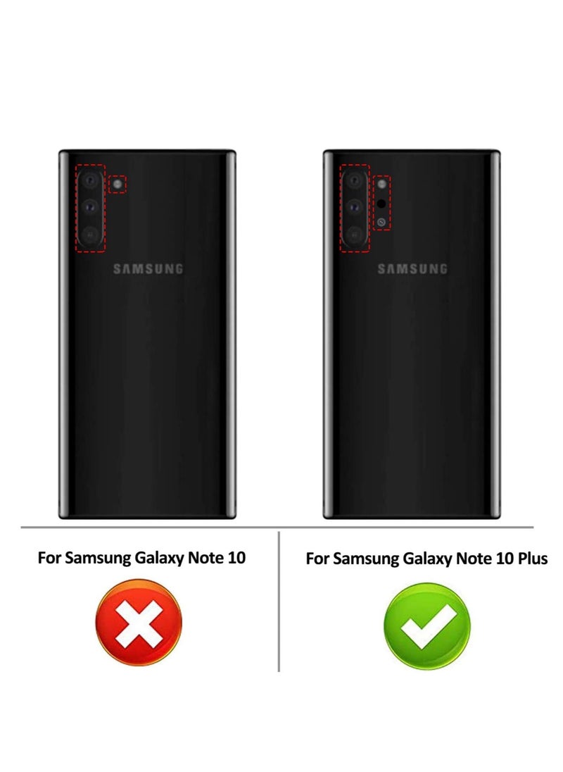 ELTRAZONE - Galaxy Note 10 Plus Privacy Screen Protector,DariusQ 9H Hardness Anti-spy Tempered Glass for Samsung Galaxy Note 10 Plus/Note 10+/Note 10 Pro,[Case Friendly][Anti Scratch][Anti-Bubble] - Image 1