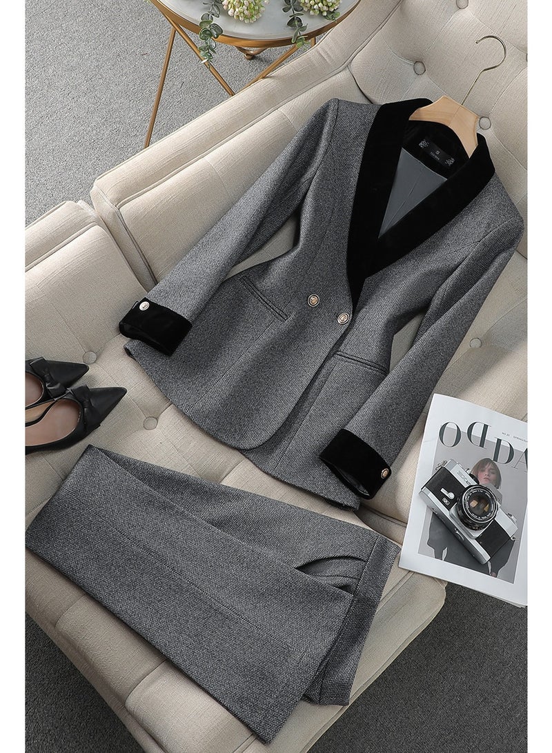 Shougu New Fashionable Casual Ms Suit Set