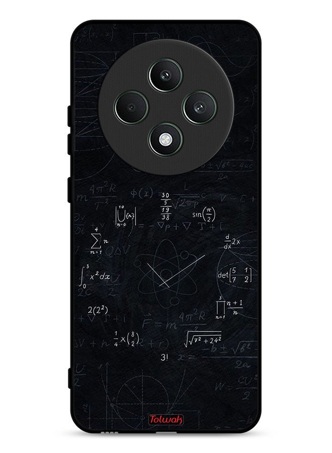 Tolwak Oppo Reno12 F 5G Protective Case Cover Maths Clock - Image 1