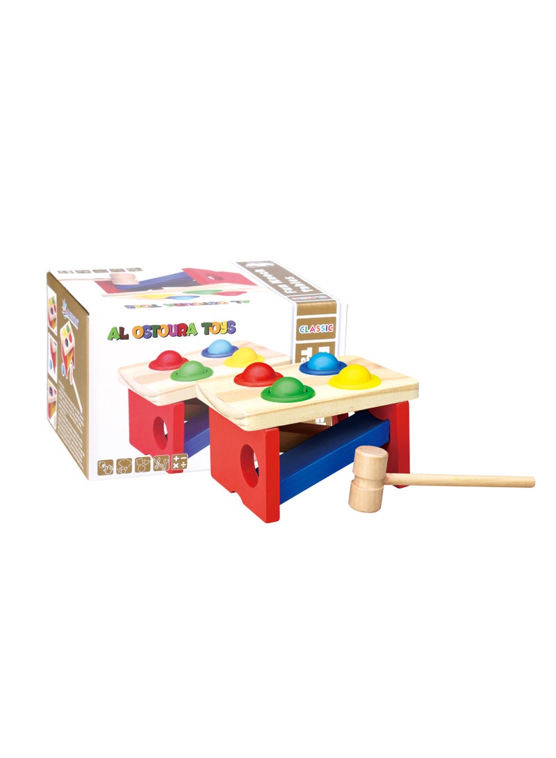 al ostoura toys كرة المطرقة الطاولة الضاربة - Image 1