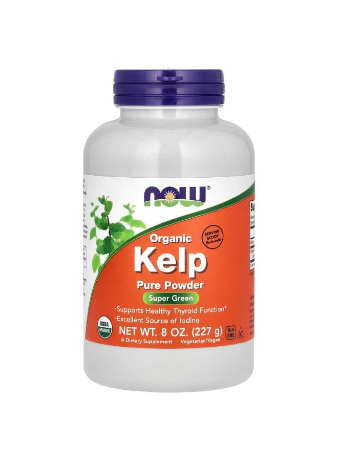 now Organic Kelp Pure Powder, 8 oz (227 g) - Image 1