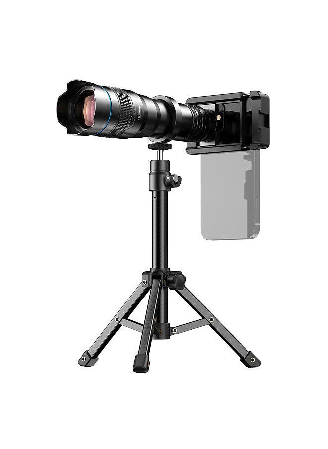 APEXEL APEXEL Mobile Phone 36X Telephoto Lens Kit with Metal Tripod Universal Phone Clip Lens Bag  - Image 5