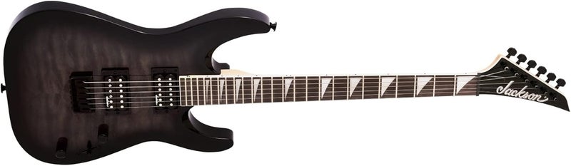 Jackson Jackson JS Series Dinky Arch Top JS32Q DKA HT Electric Guitar  Transparent Black Burst - Image 5