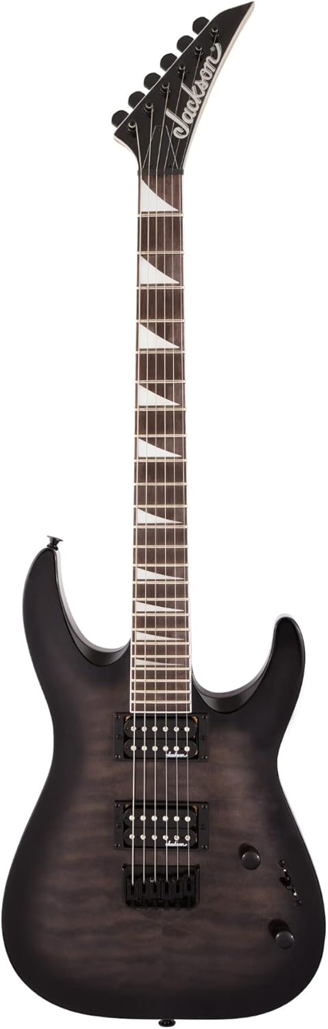 Jackson Jackson JS Series Dinky Arch Top JS32Q DKA HT Electric Guitar  Transparent Black Burst - Image 1