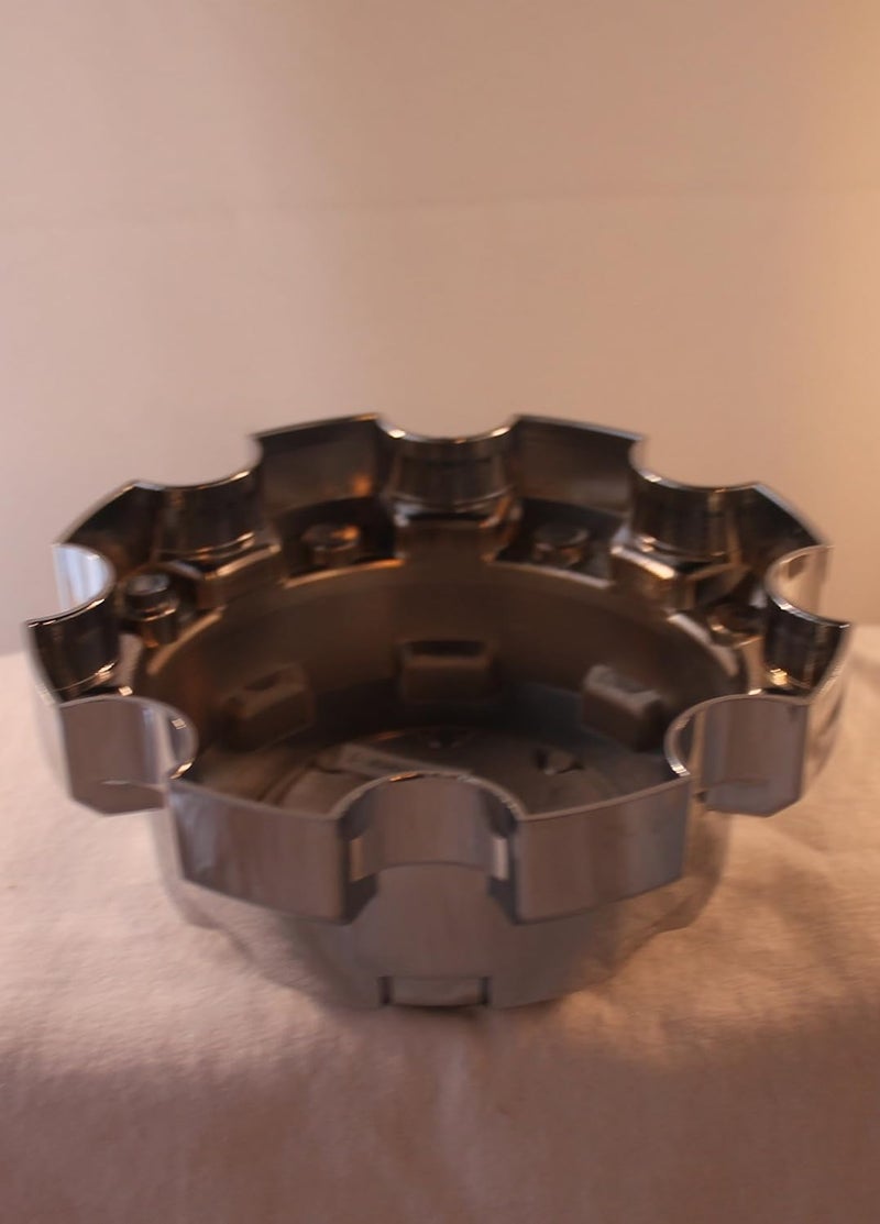 Ultra طقم غطاء مركز عجلات كروم مخصص من الترا موتورسبورتس مجموعة من 4 رقم: 89-9879 C800806c - Image 4