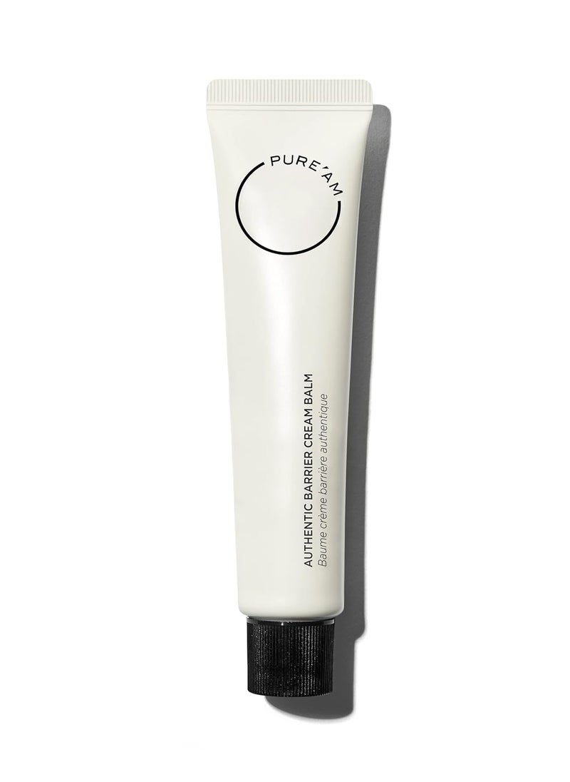 PURE'AM PUREAM Authentic Barrier Cream  Korean Moisturizer For Dry  Sensitive Skin  Acne 25 Fl Oz 75ml Vegan 