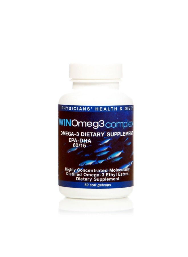 WinOmeg3complex - highest EPA/DHA Omega 3 concentration available w/o prescription - Image 1
