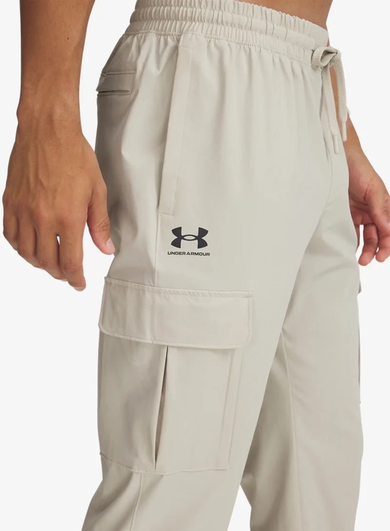 UNDER ARMOUR  Vibe Woven Cargo Pants for Men | Best Price UAE