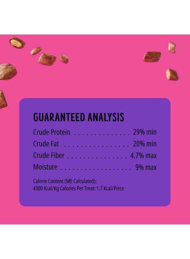 Bonkers Cat Treats Bangin' Beef Flavor 6.3 OZ, Cat Treats, Treats for Training, for All Breeds and Ages, Food Topper, Resealable Pouch (6 Pack) - Image 4