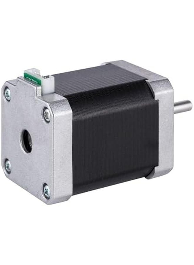 محرك خطوي Nema 17 7.1 نيوتن-سم 1.8 أمبير ثنائي الطور 4 أسلاك مع موصل عمود 5 مم حلقة مفتوحة CNC - Image 4