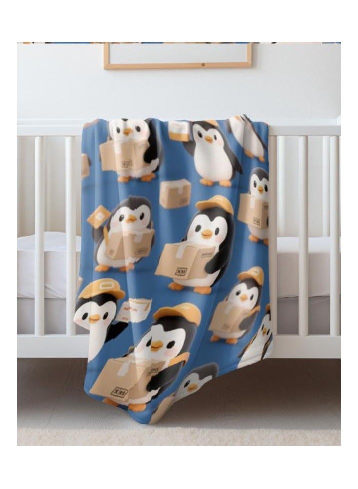 general Children's or student cartoon flannel thin blanket (warm and comfortable, suitable for sleep, games) 100cm*150cm - 736 - Image 5