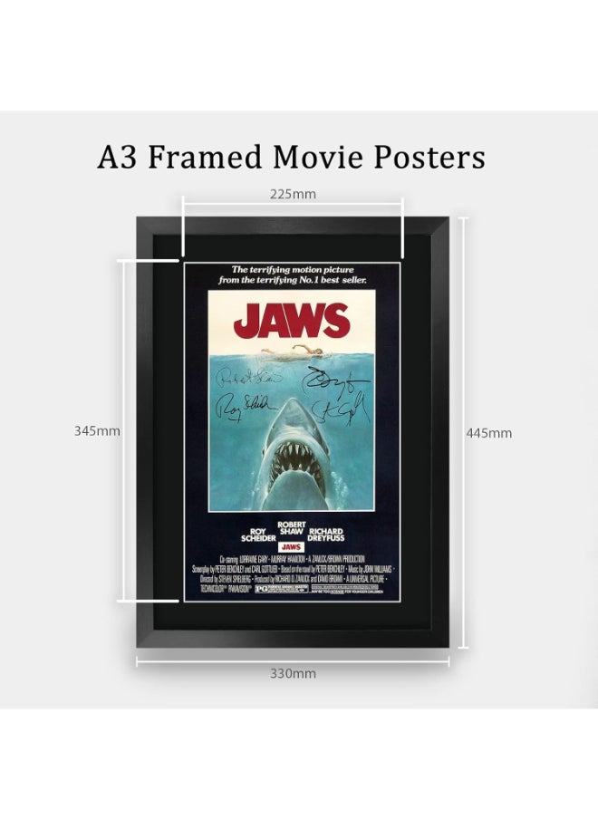 HWC Trading Jaws Movie poster with autograph - signed  - Image 2