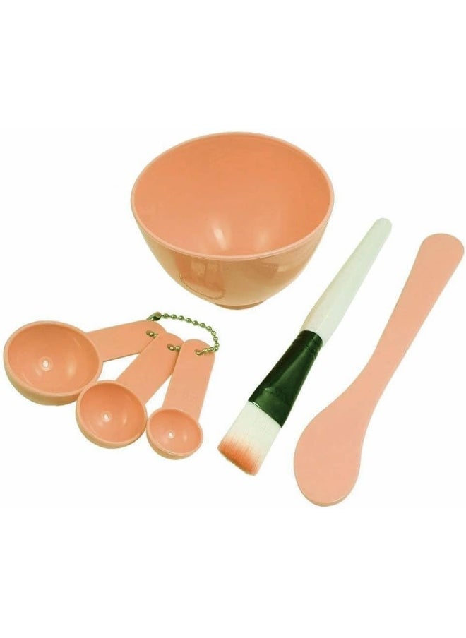 MOMENT 4 In 1 Diy Facial Mask Mixing Bowl Brush Spoon Stick Brush Face Care Set Women Facial Beauty Professional Kits Tools  - Image 1