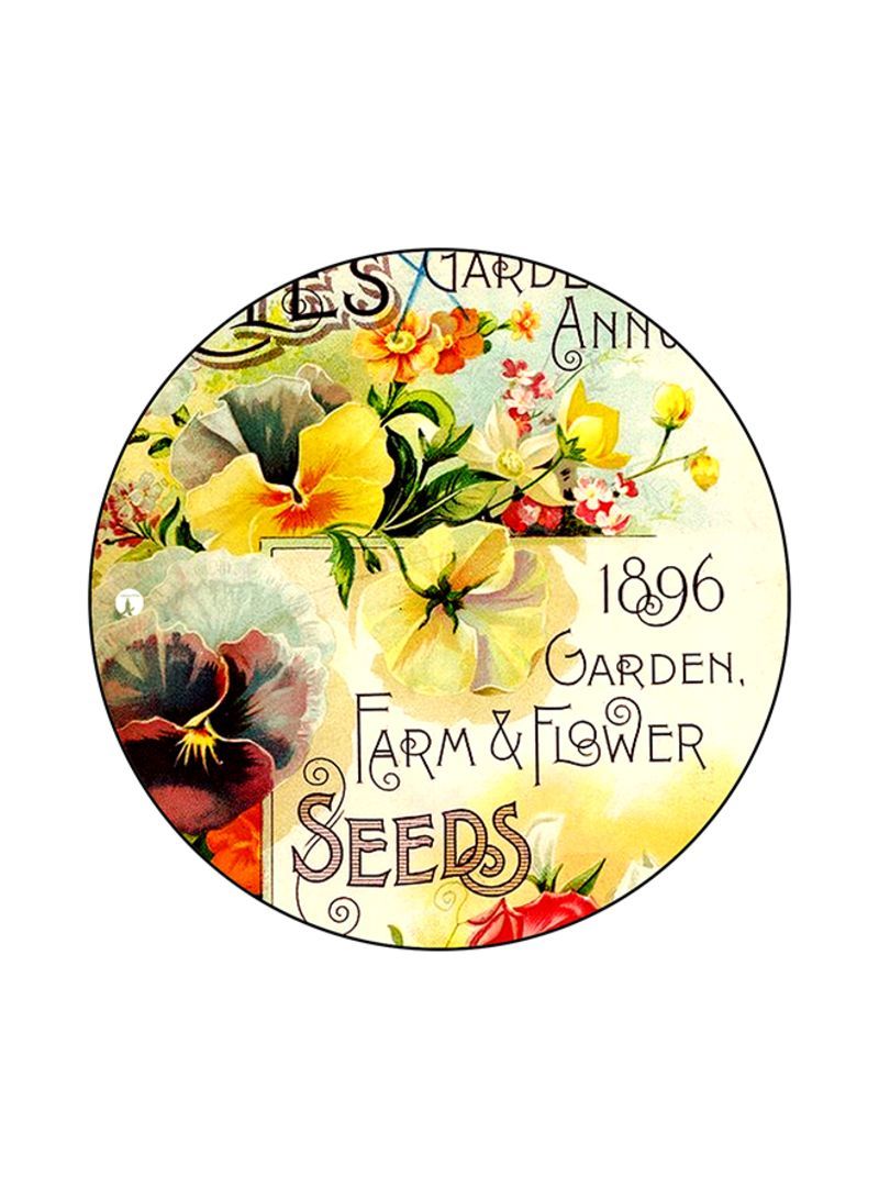 RKN Flowers Printed Mouse Pad Multicolour