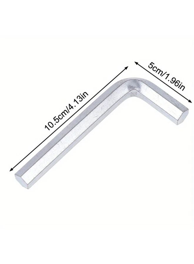 1pc 12mm L Type Allen Key Hex Wrench Steel Plated Repair Tool - Image 3