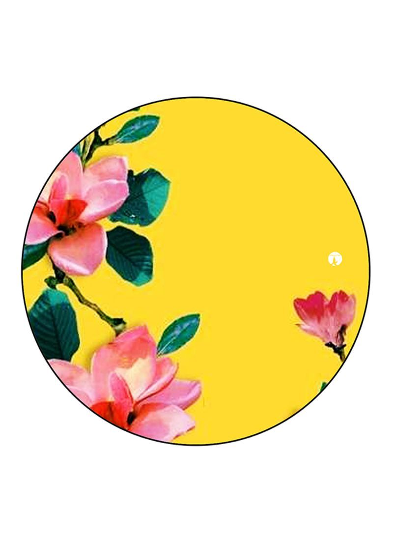 RKN Flowers Printed Mouse Pad  Multicolour