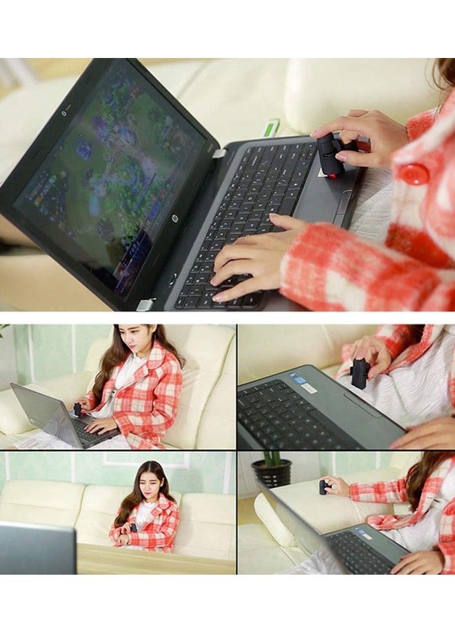 Taimi Finger Rings Mini USB Wireless Mouse, Optical Mouse for PC Laptop - Image 4