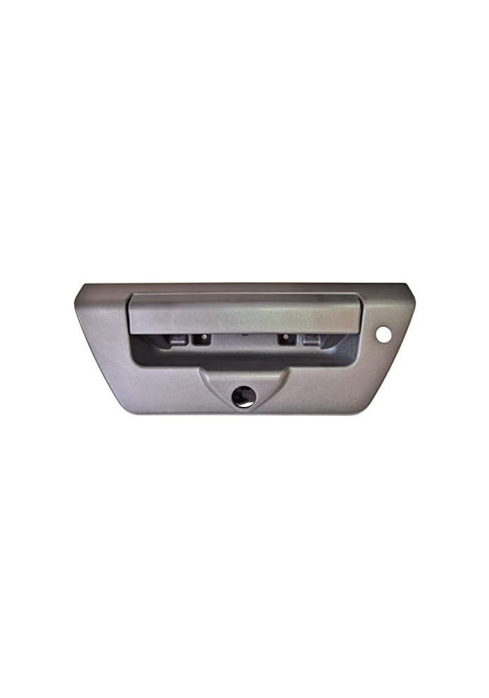 PT Auto Warehouse FO-3513A-TGC Tailgate Handle with Camera Hole - Textured Black - Image 1