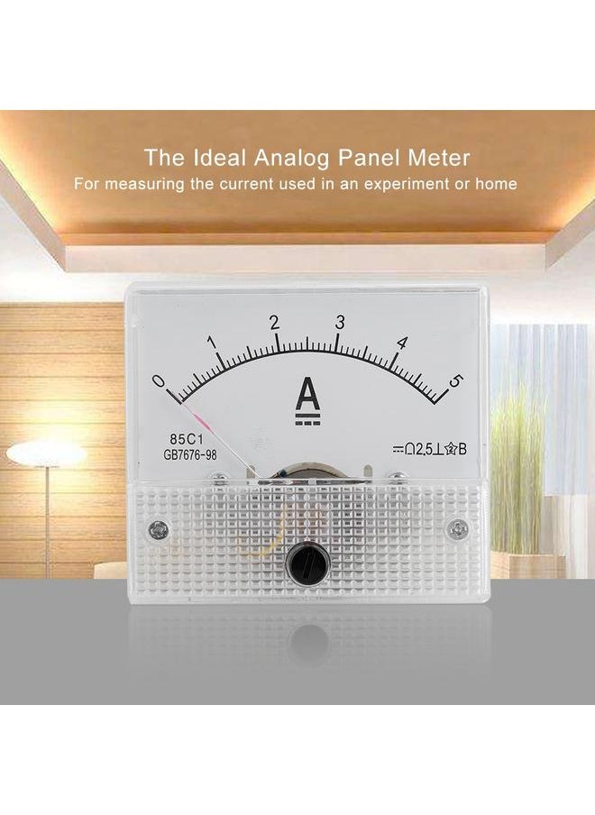 Thoraya DC 0-5A DC Analog 85C1 Current Voltmeter Voltage 2.5 Accuracy Voltage Analog Voltmeter Panel  - Image 4