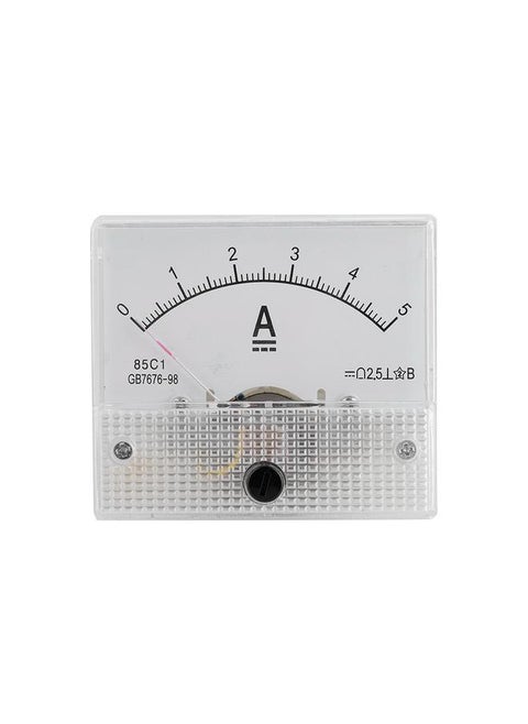 DC 0-5A DC Analog 85C1 Current Voltmeter Voltage 2.5 Accuracy Voltage Analog Voltmeter Panel