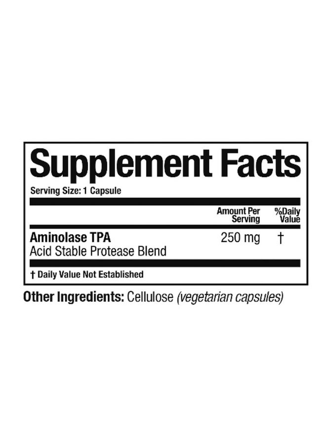 Arthur Andrew Medical Aminolase Tpa Total Protein Assimilation Optimal Protein Absorption And Decreased Gas And Bloating Vegan Nongmo 30 Capsules  - Image 3
