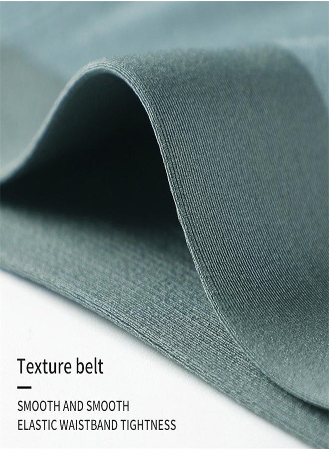 MIIOW - 3Pcs Modal Men Underwear Boxer Graphene Antibacterial Trunks  Male Panties Soft Underpants Ice Silk Boxershorts - Image 1