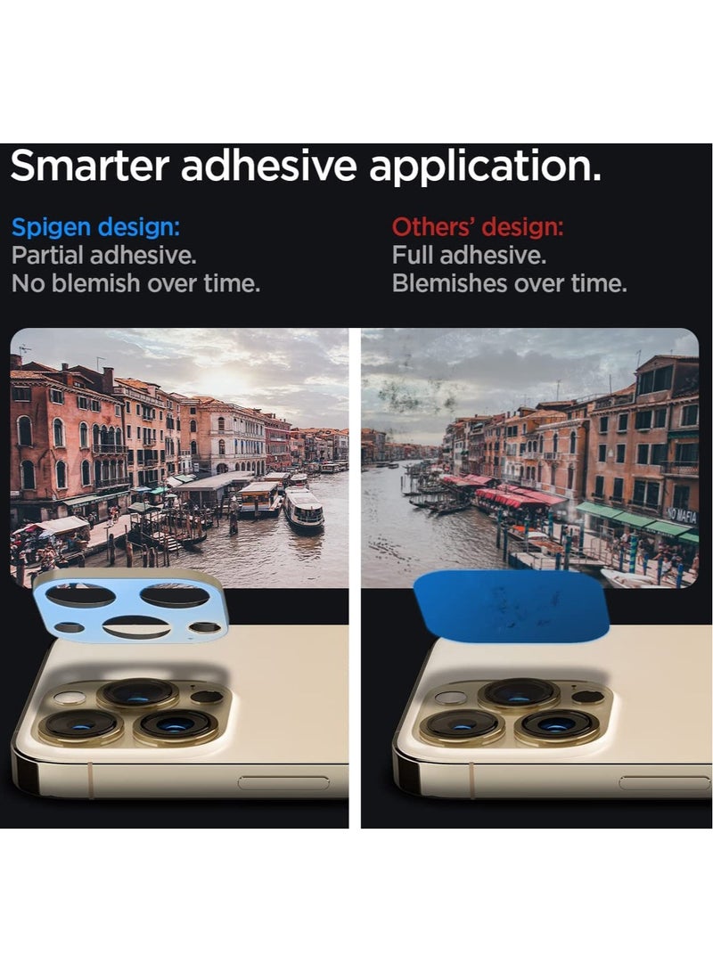 Spigen 2 Pack Glastr Optik Camera Lens Screen Protector Designed For iPhone 13 Pro And Pro Max 2021 - Image 3