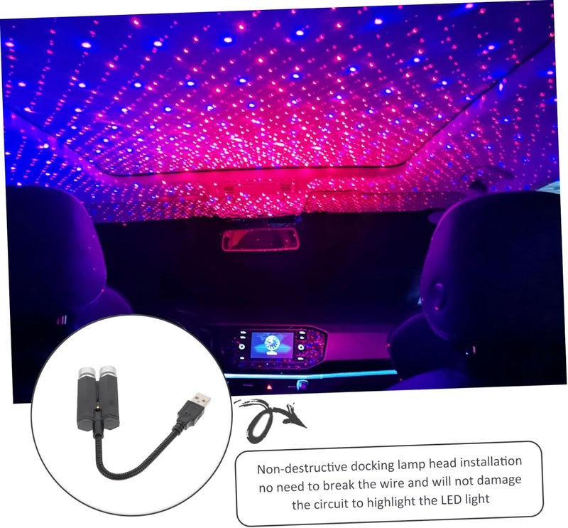 Atmosphere Light Car USB Star Projector for Car Diode Projection to Create Romantic Sky - Image 4