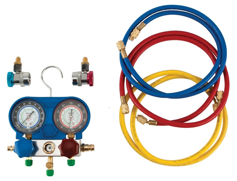 Performance Tool W89730 A/C Manifold Test Gauge Kit - Image 2