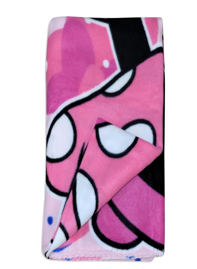 MINNIE MinnieMouse Cozy Fleece Throw Blanket 40 x 60 (Red) - Image 3