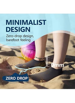 VUCATIN Water Shoes for Men Women Quick-Dry Aqua Socks Slip-on Beach Shoes Swimming Shoes Barefoot Yoga Socks for Sport Beach Swim Surf Yoga Exercise (D)  - Image 4