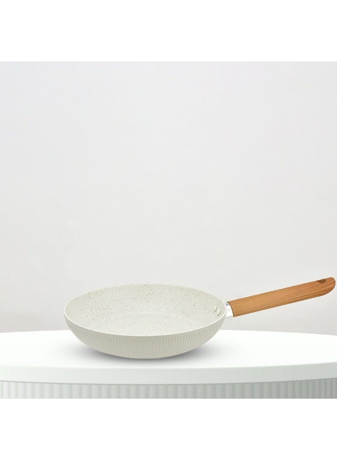 DANUBE HOME Chef's Delight Radiant Pro Fry Pan POFA Free Highly Durable Nonstick fry Pan Polished Shiny And Modern Fry Pan Dishwasher Safe 20x4.2cm - Image 2